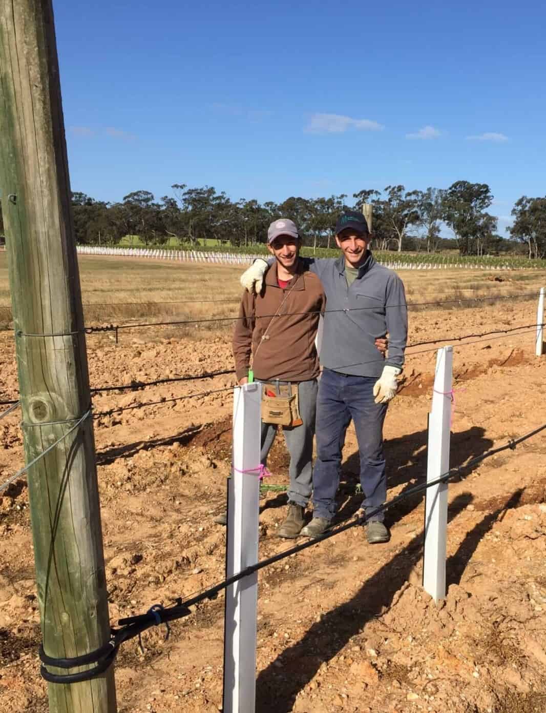 Planting Malbec Brothers